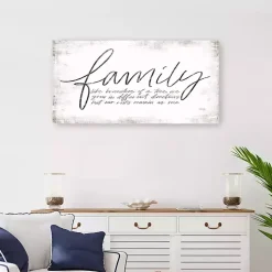 Family Branches Canvas Art Print, 40x20 in.