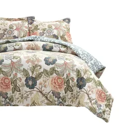 Floral Sydney Reversible 3-pc. Queen Comforter Set