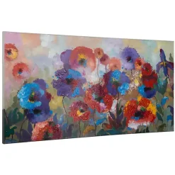 Flower Garden Canvas Wall Art