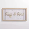 Fluff and Fold Wood Wall Plaque