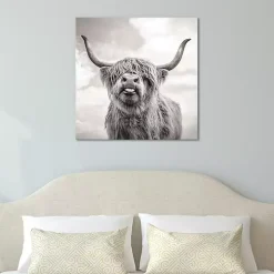 Funny Girl Giclee Canvas Art Print, 18x18