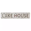 Galvanized Metal Lake House Wall Sign