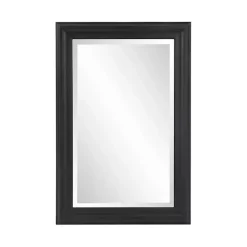 George Black Ridged Rectangular Wall Mirror