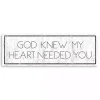 God Knew My Heart Needed You Canvas Art Print