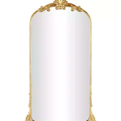 Gold Arched Baroque Mirror