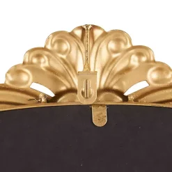 Gold Arched Baroque Mirror