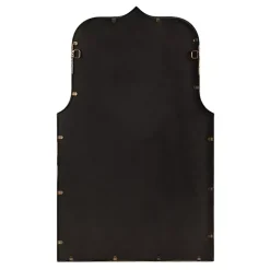 Gold Arched Scallop Wall Mirror