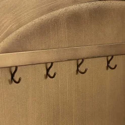 Gold Arendahl Arched Mirror Jewelry Cabinet