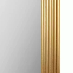 Gold Aurelia Fluted Wall Mirror