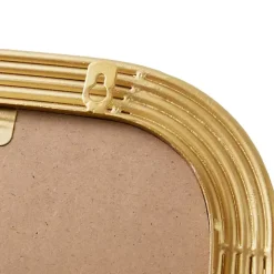 Gold Aurelia Fluted Wall Mirror