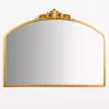 Gold Lana Half Arch Ornate Wall Mirror