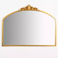 Gold Lana Half Arch Ornate Wall Mirror