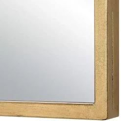 Gold Leaf Arched Frame Wall Mirror