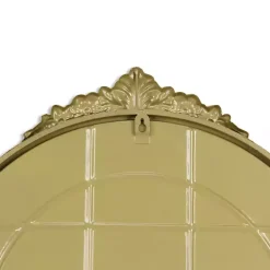 Gold Metal Modern Victorian Wall Mirror