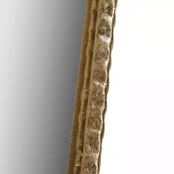 Gold Mia Textured Arch Wall Mirror