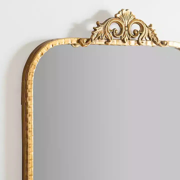 Gold Ornate Carved Large Wall Mirror