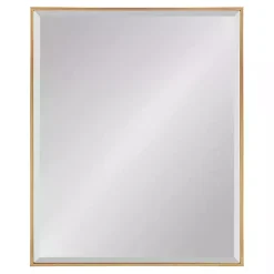 Gold Rhodes Rectangle Wall Mirror