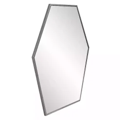 Graphite Metal Hexagonal Mirror