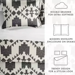 Gray Adobe Diamond 2-pc. Twin Duvet Cover Set