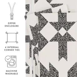 Gray Adobe Diamond 2-pc. Twin Duvet Cover Set