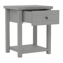 Gray Bailie Wooden Side Table