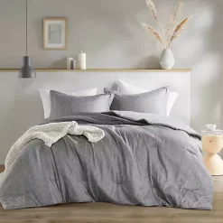 Gray Chambray 2-pc. Twin/Twin XL Comforter Set