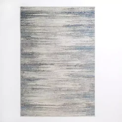 Gray Claire Modern Area Rug, 5x8