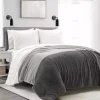 Gray Color Block 3-pc. King Comforter Set