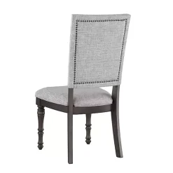 Gray Dawson Upholstered Dining Chairs, Set of 2
