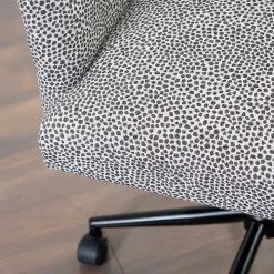 Gray Dotty Office Chair