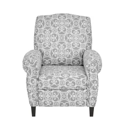 Gray Fretwork Orville Recliner