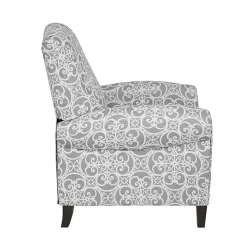 Gray Fretwork Orville Recliner