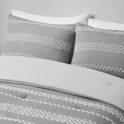 Gray Jacquard 5-pc. Full/Queen Comforter Set