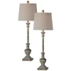 Gray Joelle Buffet Lamps, Set of 2