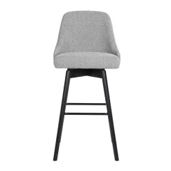 Gray Sicily Swivel Counter Stool