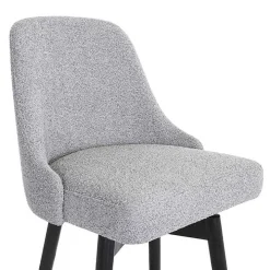 Gray Sicily Swivel Counter Stool