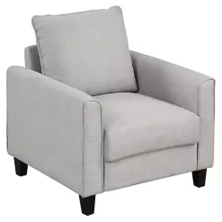 Gray Upholstered Jorden Accent Chair