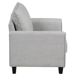 Gray Upholstered Jorden Accent Chair