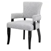 Gray Warms Nailhead Trim Dining Chair