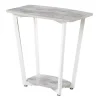 Graywash White Joanne Accent Table
