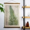 Green Fern Leaf Scroll Tapestry