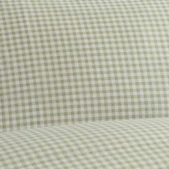 Green Gingham 4-pc. Queen Sheet Set