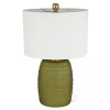 Green Glass Fiola Table Lamp