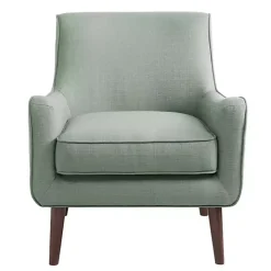 Green Mid-Century Modern Accent Chair