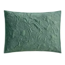 Green Secret Garden 3-pc. Full/Queen Quilt Set