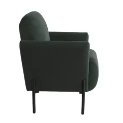 Green Velvet Upholstered Knox Accent Chair