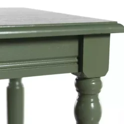 Green Wood Sybil Accent Table