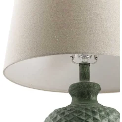 Green Yosemite Textured Table Lamp