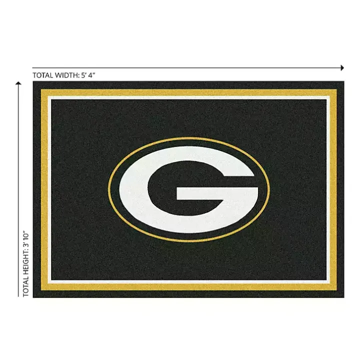 Greenbay Packers Area Rug, 4x6