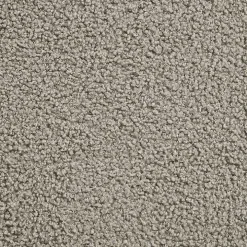 Greige Sherpa & Pine Rectangle Storage Ottoman